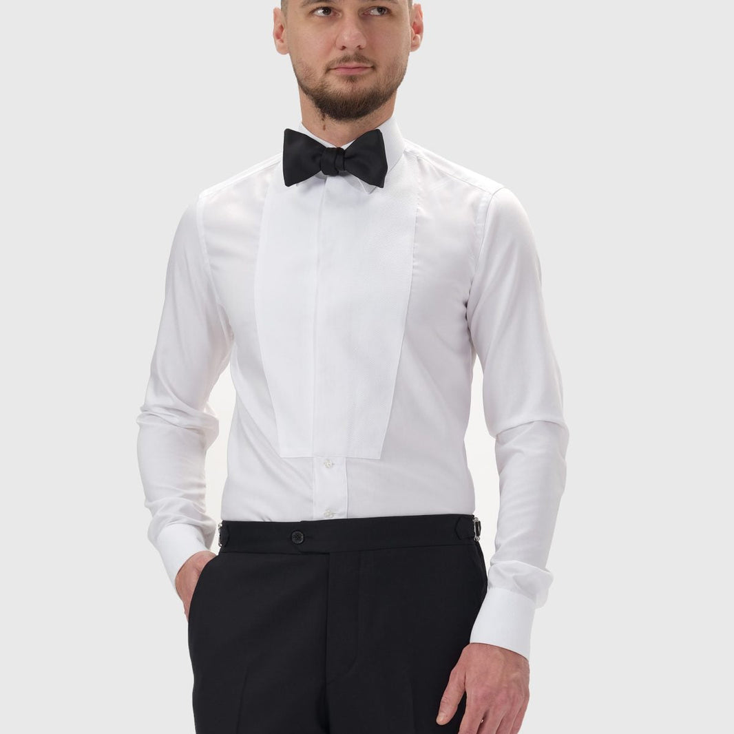 The Pleated Front Shirt: The Classic Piece For Ceremonial Wear