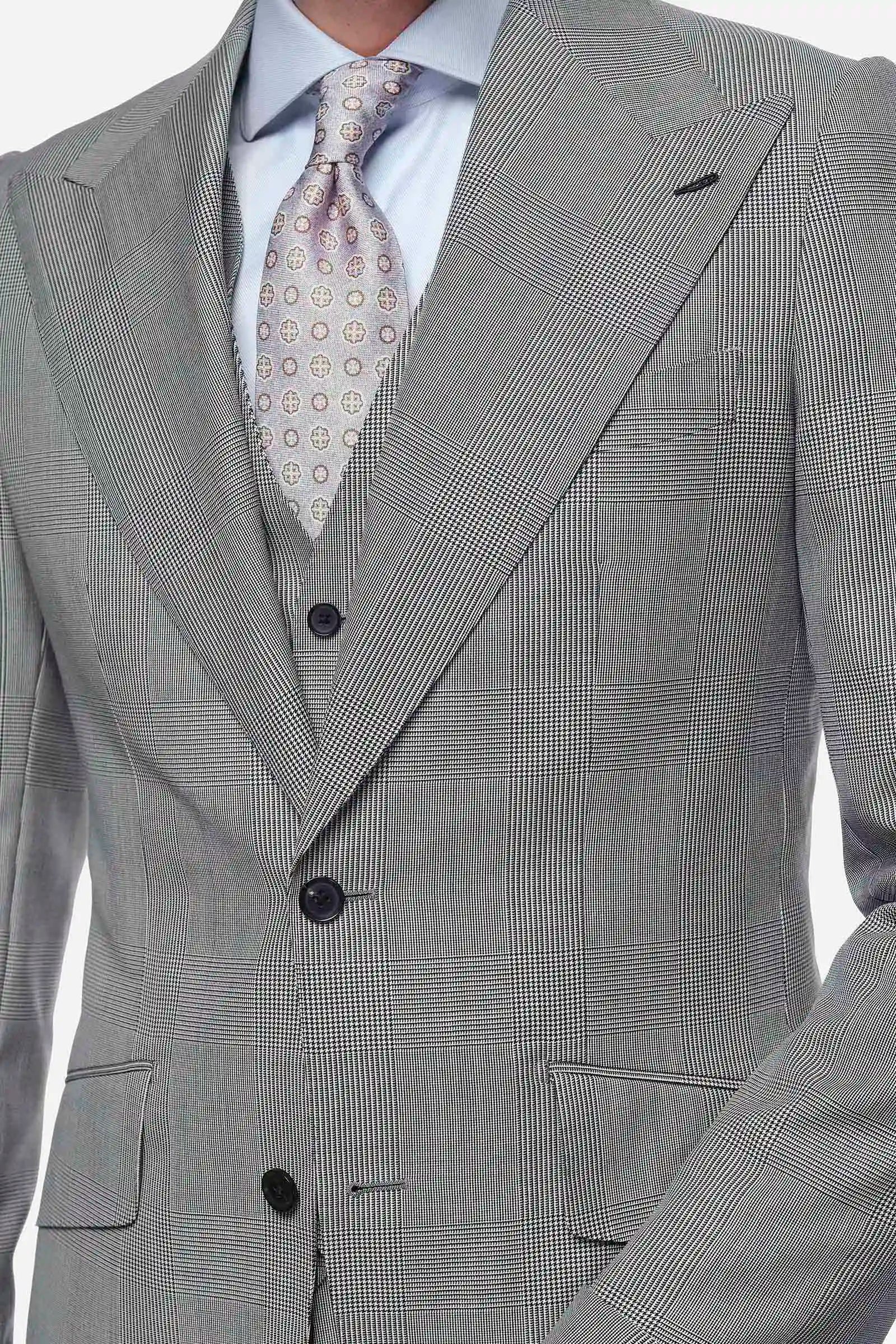 Subtle Prince of Wales Suit