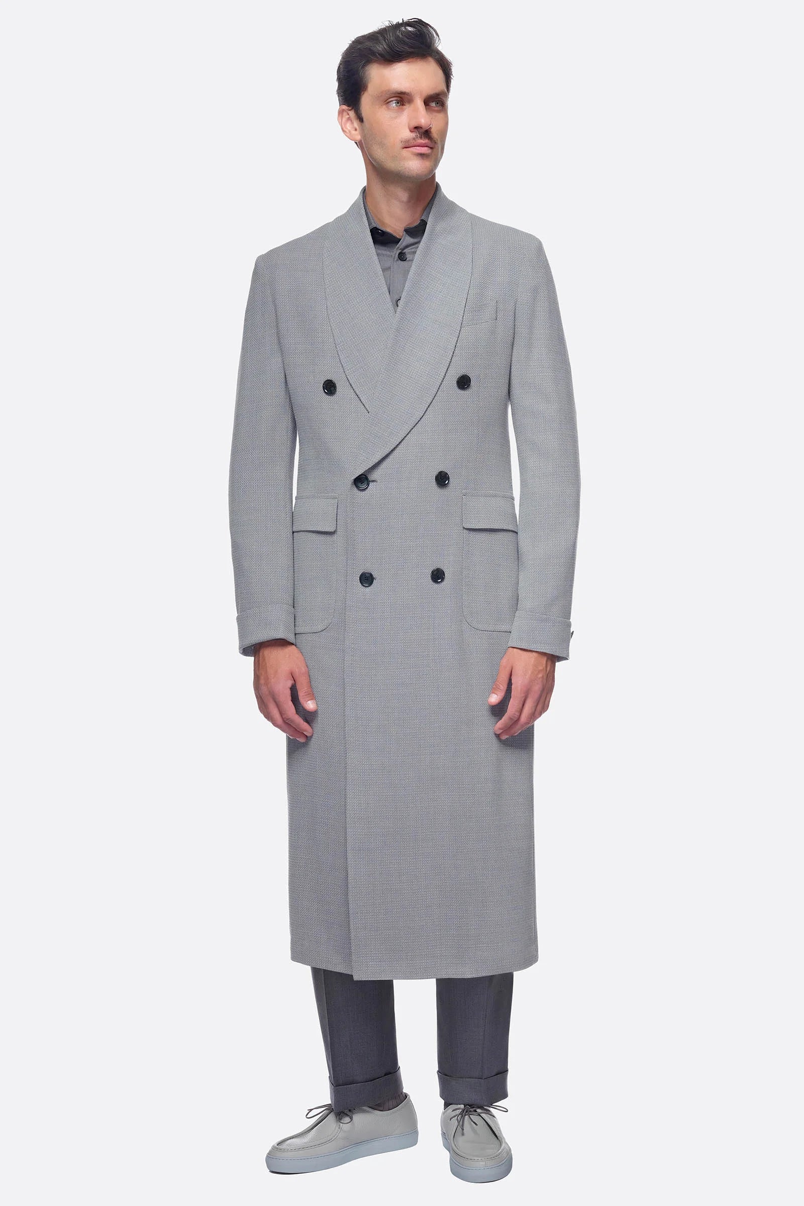 Light Grey Overcoat
