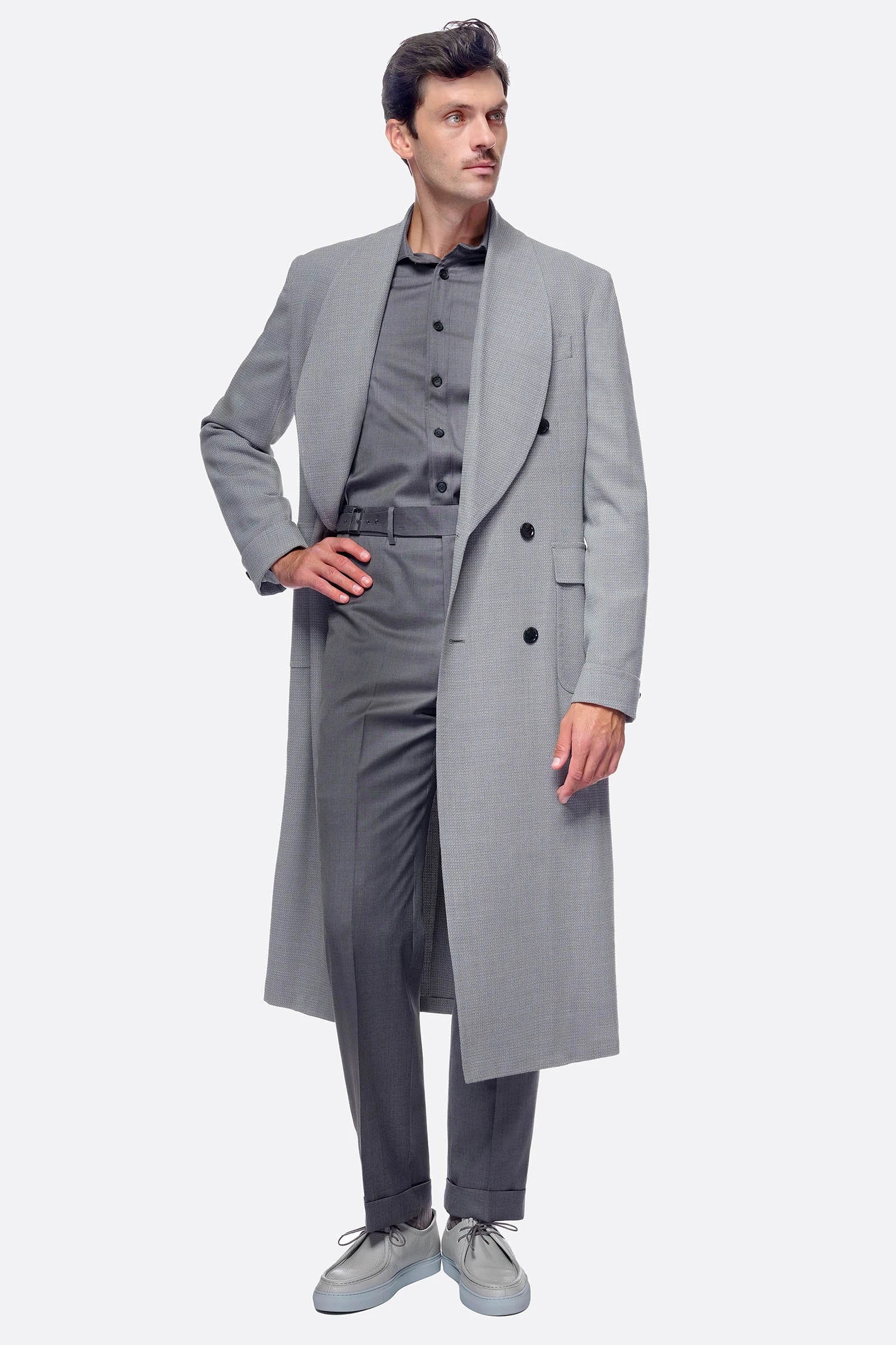 Light Grey Overcoat