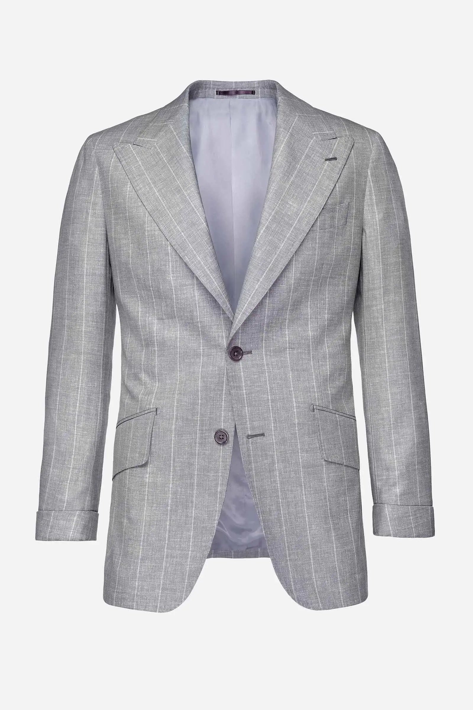Grey Striped Jacket