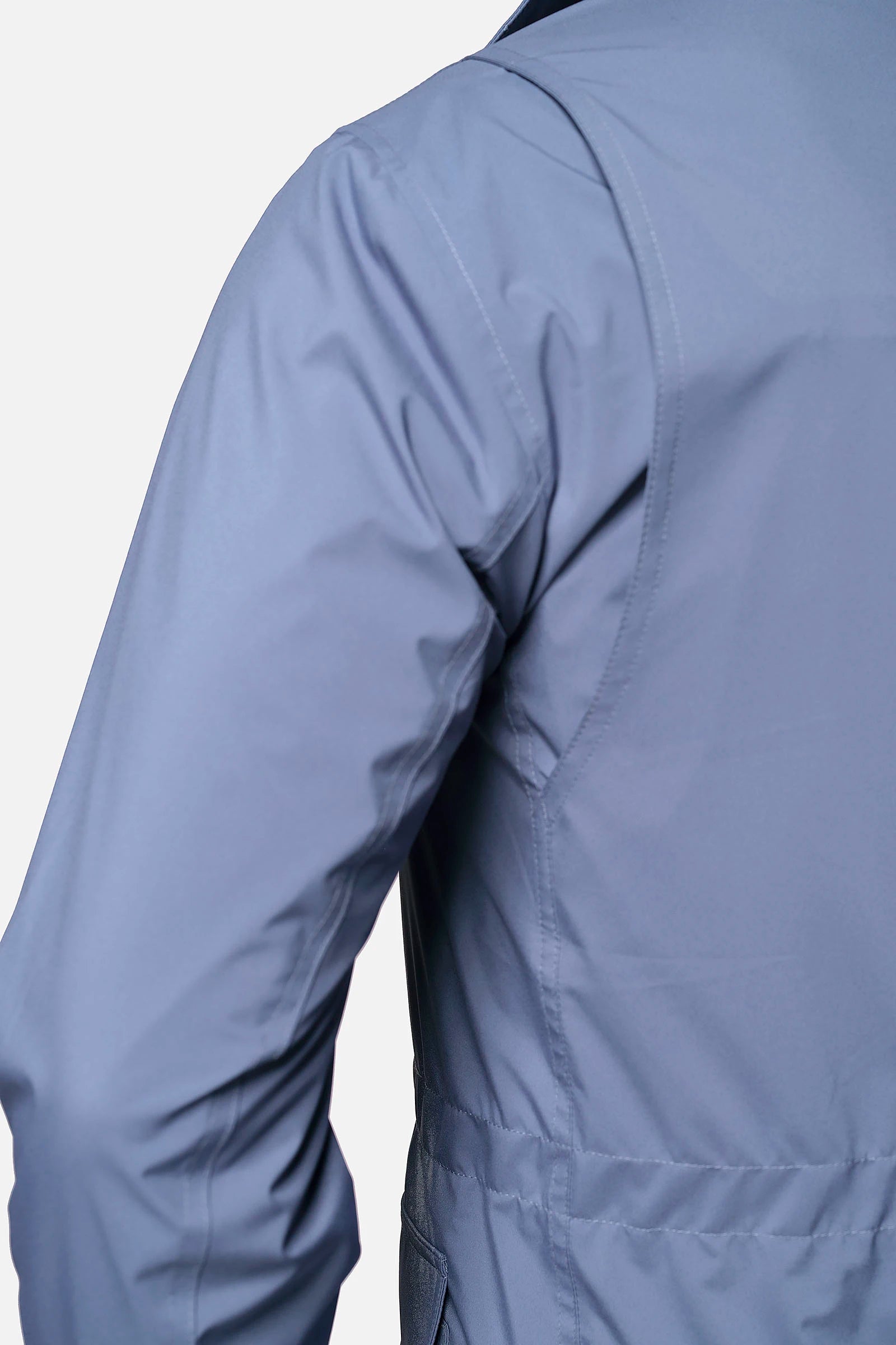 Field jacket albastru din Olmetex